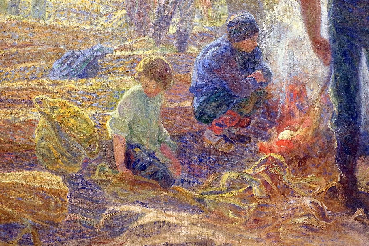Il cantiere - Galleria d'Arte Moderna, Genova, dettaglio 1